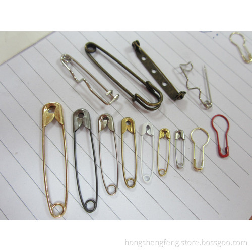 Wholesale Various Sizes and Color Iron Safety Pin for Hangtag